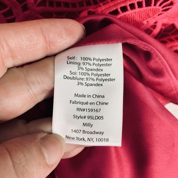 Milly Luisa Sweetheart Lace Strapless Sheath Dress Womens Size 4 NWT $525 - Picture 13 of 16